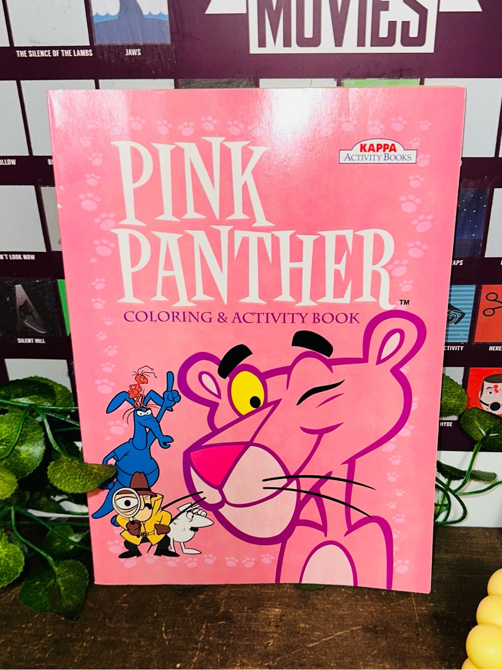 Vintage Pink Panther Kappa 2000’s Coloring and Activity Book NEW